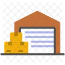 Warehouse Package Delivery Icon