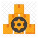 Warehouse Manufacture Manufacturing Icon