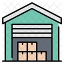 Warehouse Delivery Shipping Icon