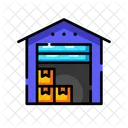 Warehouse Delivery Package Icon