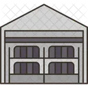 Warehouse Godown Tire Icon