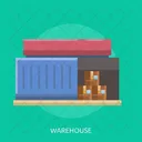 Warehouse House Container Icon