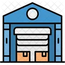Warehouse Building Depot Icon