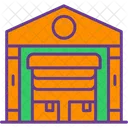 Warehouse Building Depot Icon