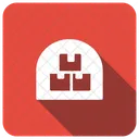 Store Boxes Factory Icon