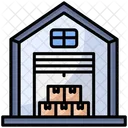 Data Warehouse Limited Stock Distribution Center Icon
