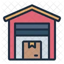 Warehouse Shipping Delivery Icon