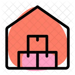 Warehouse Boxes  Icon