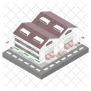Building Architecture Storehouse Icon