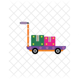 Warehouse Cart  Icon