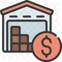 Warehouse Cost Warehouse Warehouse Price Icon