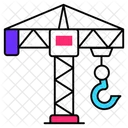 Warehouse Crane Crane Warehouse Machinery Icon