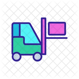 Warehouse Forklift  Icon