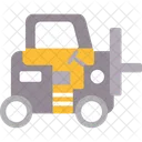 Warehouse Forklift Lift Truck Forklift Truck Icon