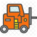 Warehouse Forklift Lift Truck Forklift Truck アイコン