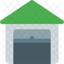 Warehouse Garage Open  Icon