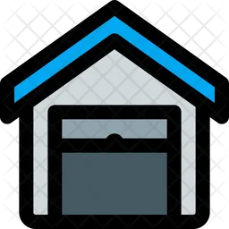 Warehouse House Open  Icon