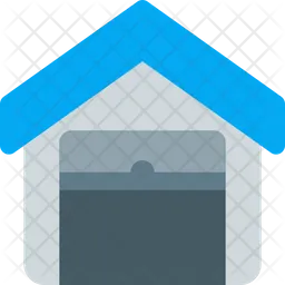 Warehouse House Open  Icon