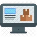 Warehouse Cloud Server Computer Icon