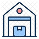 Warehouse Godown Parcels Icon