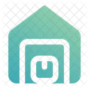 Warehouse Stock Shipping Icon