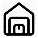 Warehouse Stock Shipping Icon