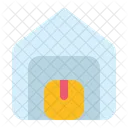Warehouse Stock Shipping Icon