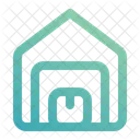 Warehouse Stock Shipping Icon
