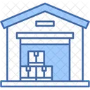 Warehouse Storage Data Icon