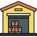 Warehouse Storage Data Icon