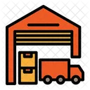 Warehouse Storage Delivery Icon