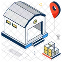 Warehouse Storage Delivery Icon