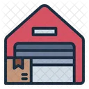 Warehouse Storage Inventory Icon