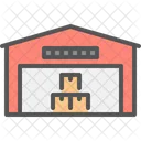 Warehouse Storage Package Icon