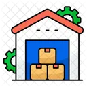 Warehouse Storehouse Storeroom Icon