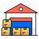 Warehouse Storehouse Storeroom Icon