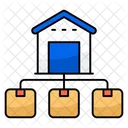 Warehouse Storehouse Storeroom Icon