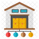 Warehouse Storehousse Storeroom Icon