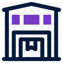 Warehouse Logistic Shipping Icon