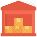 Full Warehouse Storage Logistics Icon