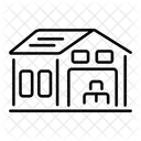 Warehouse Storehouse Stockroom Icon