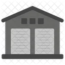 Hangar Storage Warehouse Icon