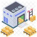 Warehouse Storeroom Storehouse Icon