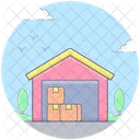 Warehouse Storeroom Storehouse Icon