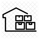 Warehouse Storage Package Icon
