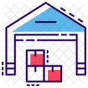 Warehouse Storeroom Storehouse Icon
