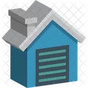 Farmhouse Warehouse Storehouse Icon