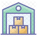 Warehouse Storeroom Storehouse Icon