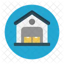 Warehouse Garage Factory Icon