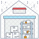 Warehouse Storeroom Storehouse Icon